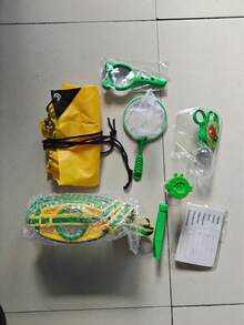 5pcs/Set Children's Outdoor Insect Catching Kit - Includes Insect Catching Net, Butterfly Net, Tweezers, Outdoor Camping Adventure Toys For 3-8 Years Old Boys And Girls, Random Shapes And Colors, For Catching Insects And Protecting Hands, Suitable As Birthday Gift For Kids - Multicolor - View 17