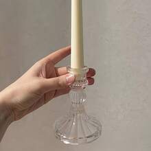 SILIKE LUFEI 1 buah Cetakan Silikon Tanah Liat Motif Garis Vertikal Romawi untuk Alas Lilin, Cocok untuk Membuat Lilin Resin, Plaster, Produk Aromaterapi, Dekorasi Rumah, dan Pajangan Silikon. - Cetakan dasar lilin bergaris Romawi - View 5