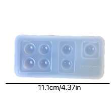 Pill Mold Resin Casting Mold Silicone Mold Accessories Resin Liquid Mold Resin Keychain Silicone Mold Resin Mold - White - View 7