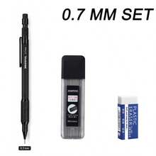 MROOFUL Low Center Of Gravity Automatic Pencil Set, 0.5mm Full Metal Drawing Pencil Set, Suitable For School, Office, Sketching, Engineering And Design Work Precision Writing Pencil - Multiple Styles - View 13