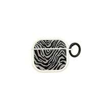 Glitter Magnetic Bluetooth Earphone Protective Case, Zebra Stripe, Compatible With Apple Pro3/Pro2/Pro4, Shockproof Protective Cover, Spring Pastel Birthday Gift - Black - View 12