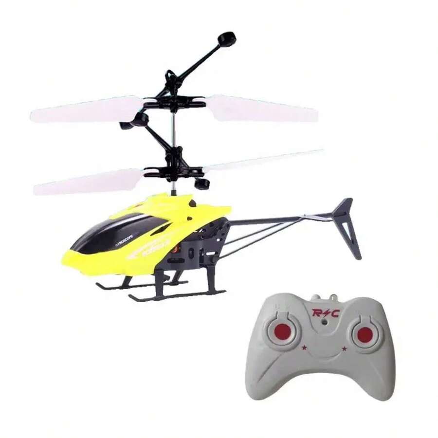Kids Remote Control Airplanes & Jets - Yellow-with RC - View 1