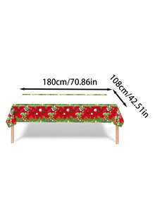 The Grinch 1/10/20pcs Green Christmas Monster Birthday Party Decoration Tableware, Paper Cups, Plates, Banner, Napkins, Tablecloth, Suitable For Party And Holiday Decoration And Gifts - Multicolor - View 7