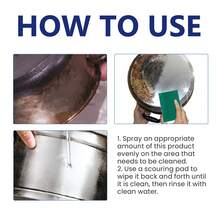 Multi-Purpose Foam Cleaner, Gentle Stain Removal For Kitchen Stove, Cookware And Multi-Surface Foam Cleaner - Liquid - View 4