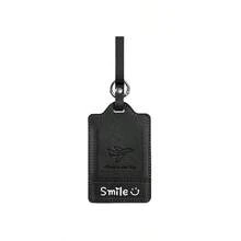 PU Leather Luggage Tag, Business/Vacation/Commute Style, Lightweight, Suitable For Air Travel, Back To School Season, Fashionable Anti-Loss Travel Accessory, Unisex - Multicolor - View 3