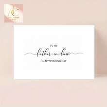 2pcs,His Refined Two-Pack Wedding Greeting Card Set With Stylish Script Lettering Dedicated To Mother-In-Law And Father-In-Law, Thick Blank Interior Paper For Writing Sincere Appreciation Words, - One Size Fits All - View 13
