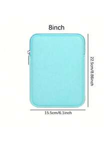 1pc 6"/7"/8"/10"/11" Office Commute Essential Soft Laptop Sleeve, Scratch-Resistant Wear-Resistant Organizer Bag, Lightweight Portable, Minimalist Fashionable Carry-On - Rectangle - View 16