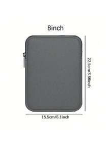 1pc 6"/7"/8"/10"/11" Office Commute Essential Soft Laptop Sleeve, Scratch-Resistant Wear-Resistant Organizer Bag, Lightweight Portable, Minimalist Fashionable Carry-On - Rectangle - View 22