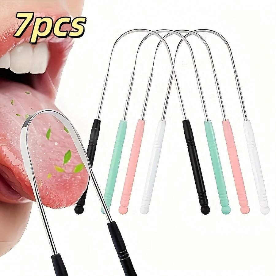 1-Piece Reusable Stainless Steel Licking Board, Comfortable Grip Oral Care Set, Licking Board Cleaner - Green - View 1