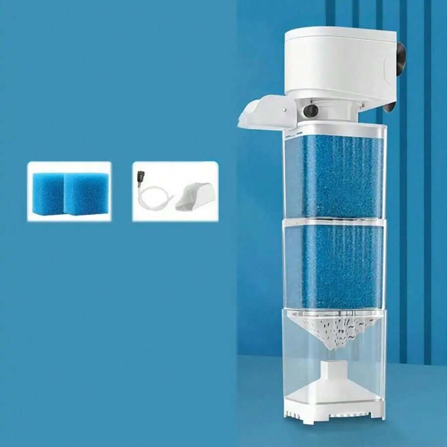 Aquarium & Fish Tank - Blue - View 1