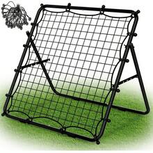 1PC Portable Foldable Rebound Net, Multi-Sport Rebounder Soccer, Volleyball, Softball & Field Hockey, Passing & Shooting Training Rebounder With Foldable Frame - Black - View 2