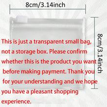 Makeup Brush Holder With Lid, 360° Rotating Dust-Proof ABS Storage Box, 3-Compartment Sliding Lid Toothbrush Holder With Non-Slip Base, Multi-Purpose Space-Saving Organizer, Suitable For Makeup Brushes, Toothpaste, Vanity, Bathroom, Home, Dorm, Apartment - Multicolor - View 11