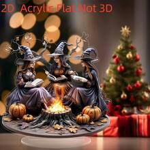 Halloween Decoration - Suitable For Fantasy Lovers, Perfect For Halloween Costume, Great As A Gift For Friends - 3 Witches - View 3