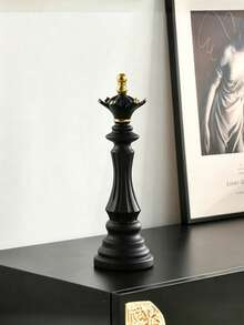1pc Creative Home Decor International Elephant Resin Figurine Window Ornament Black Chess Piece Decoration - A - View 8