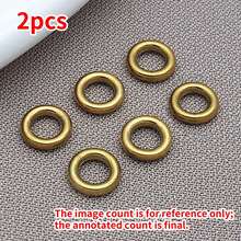 2Pcs 4/5/6/8/10/12mm Stainless Steel Gold Closed Soldered Round Jump Rings Circle Ring DIY Necklace Earrings Jewelry Making Supplies Accessories - Multicolor - View 27