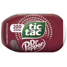 Tic Tac Variety Pack Pocket-Sized Breath Mints, Fruit Adventure & Dr Pepper Flavors, 3.4 Oz Each, 2-Pack - Chewy Candy - View 2