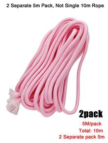 5M/Pack 5mm Fashionable Shiny Dopamine Round Rope Braided Nylon Rope For DIY Keychain Pendant Mobile Wrist Strap Leash Multi-Purpose - Solid Color Rope - View 23