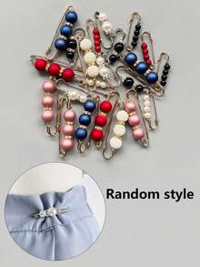 4pcs/Set Aluminum Alloy Waist Belt And Pin Set, Modern Rhinestone And Butterfly Decoration, Home Waist Clothing Accessories, Suitable For Women And Girls To Tighten Waist And Decorate - Multicolor - View 6