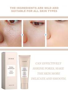 6/3 piezas Gel exfoliante suave, apto para piel sensible Gel limpiador facial y corporal | Contiene hamamelis natural y aloe vera | Limpieza profunda de poros, gel exfoliante purificante para rostro y Body, exfoliante corporal, exfoliante facial purificante, limpieza profunda de poros - Exfoliación - Ver 5