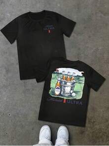 Men T-Shirts - Black - View 6