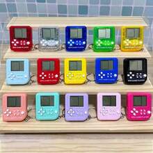 15pcs Video Game Keychains, Mini Multicolor Video Game Party Favors, Children's Gifts, Fillers (Random Color & Style 1). Multicolor Video Game Keychains, Educational Toys That Help Children Develop Intelligence And Spatial Imagination. - Multicolor - View 10