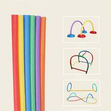 Random Color Foam Stick Set, Suitable For Swimming Lessons, Water Aerobics, Pool Decoration And Arts & Crafts - Perfect For Home, School, Gym And Birthday Party - Bulk Pool Training Equipment, Swimming Pool Enhancement Gear - Colored Solid - View 8