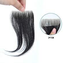 Frontal Hair Piece Hairline Replacement Patch, Invisible Thin PU Material, Men's Frontal Hairline Replacement Patch, Suitable For Baldness Hair Replacement, Unisex, Halloween - Multicolor - View 9