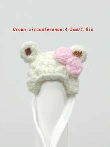 Hamster Decorative Knitted Knitted Hat Photo Prop Animal & Plant Shaped Cute Accessory Parrot Hat Snake & Lizard Accessory - Multicolor - View 37