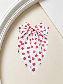 Polka Dot Bow Swallowtail Hair Clip, Premium Versatile Hair Accessory - Multicolor - View 6