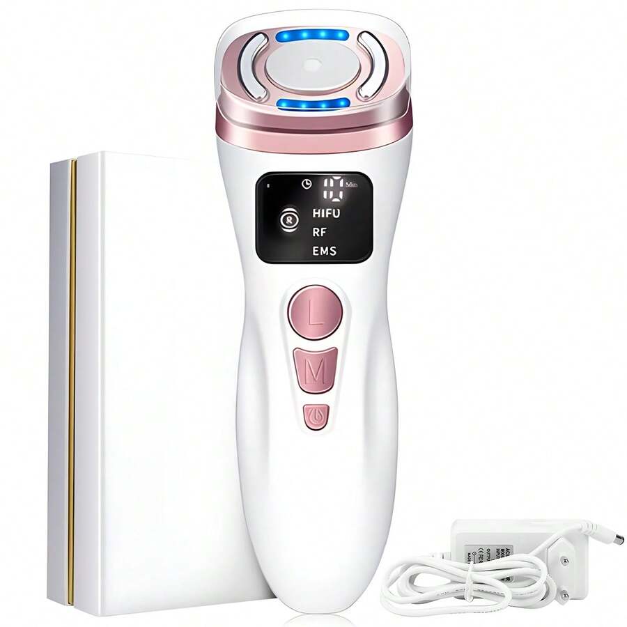 Mini Hifu 2.0 Portable Facial Rejuvenation, RF, Anti-Aging - White - View 1