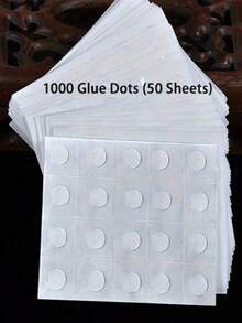 Balloon Glue Dots Double Sided Tape DIY Decoration Balloon Accessories, Suitable For Balloons, Perfect For Halloween, Christmas, Birthday, Wedding And Holiday Party Decoration - Transparent - View 13