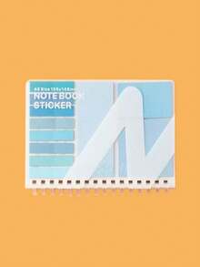 1pc Multifunctional Sticky Note Combination Notebook, Sticky Notes With Adhesive, INS Style Index Tabs, Soft Spiral Bound Lined Loose-Leaf Notebook - Multicolor - View 9
