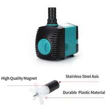Bomba de agua para acuario con filtro 110V-240V 3W10W15W25W, bomba sumergible ultra silenciosa - Albaricoque - Ver 7