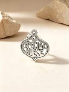 1 Stück 925er Sterling Silber Bestseller Nichten Charm Familie Herbst Schmuck, süßes Geschenk zum Schulanfang und Thanksgiving für Nichte von Tante, Onkel und Paaren - Besonderer Nichten-Charme - Übersicht 4