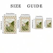 1 Stück französischer Cottagecore Wandkunst Leinwand Poster Drucke Shabby Chic Blumen Scheune Gemälde Kunstwerk Bild Giclee Muster Vintage Landhaus Landschaft Ente Küche Schlafzimmer Dekoration ästhetische Geschenke Deko ungerahmt /gerahmt/Holzaufhängung - Muster - Übersicht 7