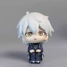 BLUE LOCK Chibi Figure Anime Merchandise, Isagi Yoichi, Bachira Meguru, Nagi Seishiro, Chigiri Hyoma Cartoon Character Figurine Model, Co-Branded Collectible Commemorative Office Desk PC Case Car Ornament, Anime Peripheral Holiday Birthday Gift For Friends - Multicolor - View 9