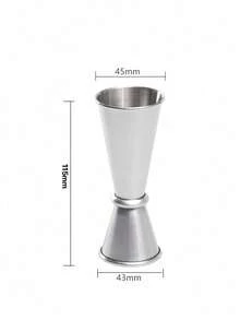 304 Stainless Steel Cocktail Shaker And Measuring Cups - Ideal For Wine And Alcoholic Beverages, Kitchen Essentials, Kitchen Essentials|Sleek Metallic Finish|Durable Construction - View 12