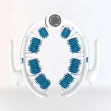 Multi-Part Roller Massager, Body Massage Tool, Rollers Can Be Opened And Closed To Clean Lymphatic System, Suitable For Neck, Shoulders, Thighs, Waist, Arms, Etc., Soothing Limbs, Neck, Waist And Body Lymph Relaxation Tool, Universal Soothing Massage Clip - A - View 12