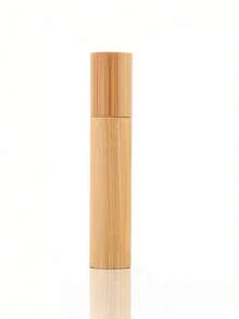 1/2pcs Customized Bamboo Wood 10ml Glass Spray Bottle Perfume Bottle Essential Oil Dispenser Bottle Natural Bamboo Wood Perfume Dispenser Bottle, Holiday Gift - 10ml - View 10