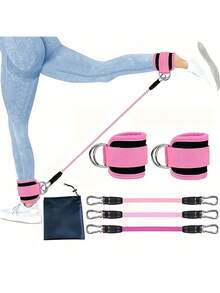 Yoga Resistance Bands Exercise Loop Bands To Shape Your Legs And Glutes For Yoga Pilates Home Workout Strength Bands For Booty Home Workout Equipment Gym Sets Pilates Yoga Accessories Weight Loss Exercise - Multicolor - View 5
