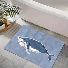 Commercial Mat Matting New Spring Dolphin Pttern Doormat Thickness,Eight Per Squre Meter Mde Of Luxurious Flnnel Materil.Suitble For Bthrooms Entrnces Bedrooms Living Rooms Hllwys Blconies.Lightweight Mchineshble - Multicolor - View 4