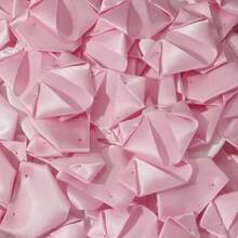 100pcs Semi-Finished Handmade Satin Rose Petals, Suitable For DIY Eternal Rose Bouquets, Reduce Handmade Costs, Easy Assembly, Reduce Repetitive Labor, Improve Floral Production Efficiency, Perforated And Heat-Pressed Styles Randomly Shipped - Petal - View 23