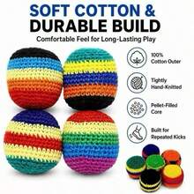 1pc Handmade Woven Juggling Ball, Suitable For Beginners, Upgraded Soft Fabric Bag, Multiple Colors Available, Suitable For Training And Practice, Suitable For Parties, Holidays And Skill Improvement, Random Color - Multicolor - View 8