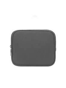 1 túi đựng mini kỹ thuật số mềm thân thiện với da, nhỏ gọn di động cảm giác không trọng lượng, túi đựng tai nghe và cáp dữ liệu nhiều màu - Hình vuông - Xem 15