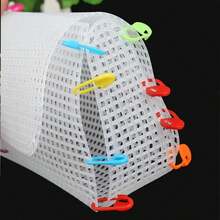 Plastic Woven Mesh Set, Suitable For DIY Handmade Woven Bags, Crochet Bags And Other Woven Materials, Includes Plastic Mesh Hooks - Variant - View 5