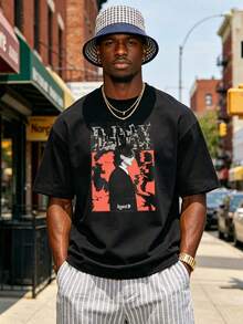 Men T-Shirts - Black - View 2