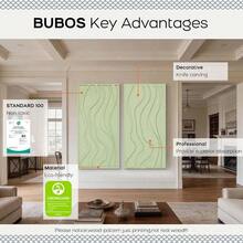 4 Pack Large Acoustic Panels, Total-Size 47.2x 23.6 Inches Soundproof Wall Panels, Decorative Sound Panels, Self-Adhesive Acoustic Wall Panels Recording Studio, HomeOffice (Green, 4 Pack) - Green - View 3