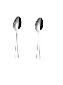 2pcs/Pcs 1010 Series Stainless Steel Ice Cream Scoop, Mirror Polished, Dessert Spoon, Coffee Spoon, Ice Cream Spoon, Soup Spoon, Suitable For Home Kitchen And Restaurant - View 8