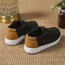 1 Pair Fashionable Casual Lightweight Classic Beautiful Sneakers - Black - View 3