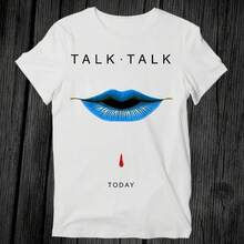Talk Talk Today Rock Punk Vinyl T Shirt Unisex Adult Mens Womens Gift Cool Music Fashion Top Vintage Retro Tee G275 - White - View 1